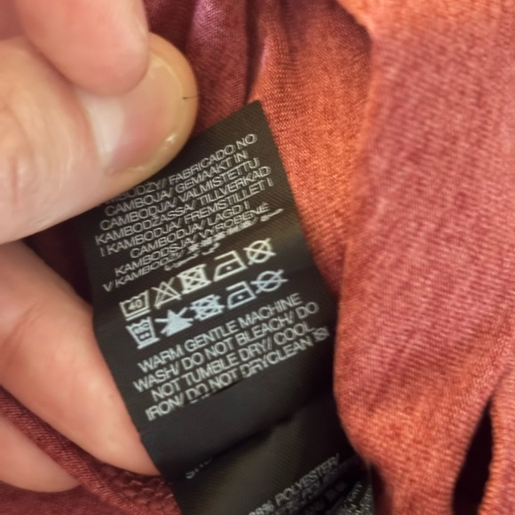 Sweaty Betty Gary Long Sleeve Jogger Jumpsuit Falu Marled Red Knit Medium - Picture 8 of 12